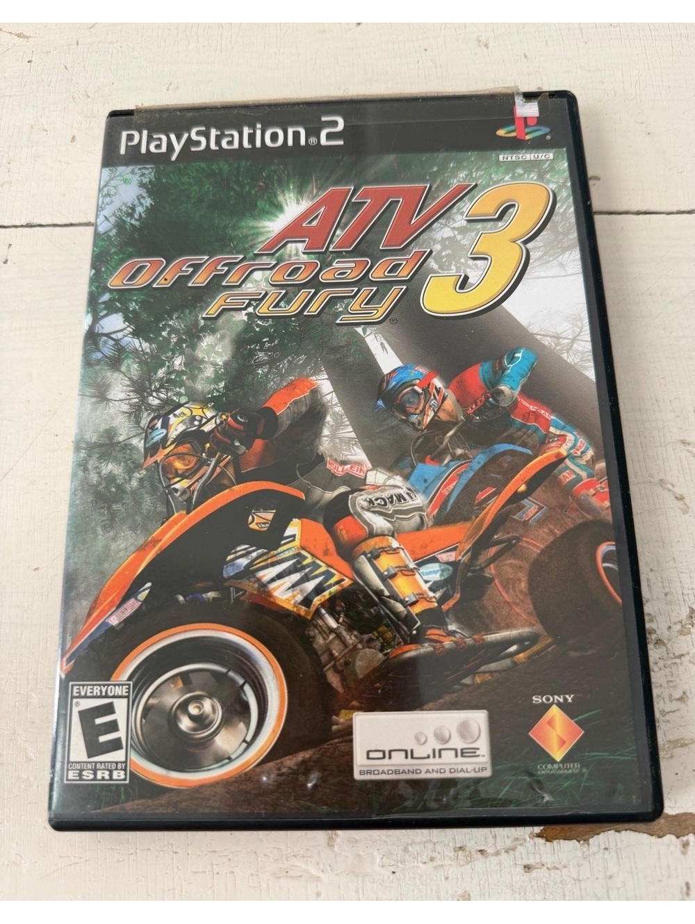 PlayStation 2 ATV Offroad Fury 3 Video Game with Manual and Case